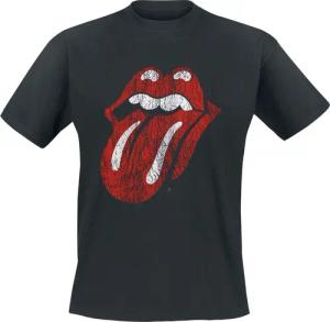 The Rolling Stones T-Shirt - Classic Tongue - S bis 5XL - für Männer - Größe M - schwarz - Lizenziertes Merchandise!