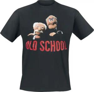 Die Muppets T-Shirt - Old School - M bis 5XL - für Männer - Größe 3XL - schwarz - Lizenzierter Fanartikel