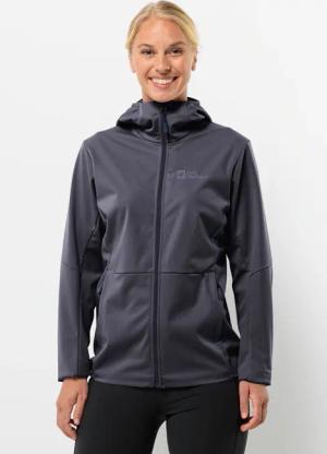 Jack Wolfskin Softshelljacke "FELDBERG HOODY W", mit Kapuze