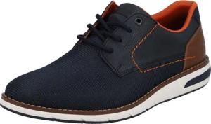 Rieker Sneaker, mit kontrastfarbener Ziernaht, Freizeitschuh, Halbschuh, Schnürschuh