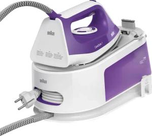 Braun Dampfbügelstation "CareStyle 1 IS1014VI Dampfbügelstation, Weiß/Violett"