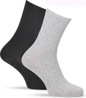 Tamaris Basicsocken mit Rippenstruktur (Set, 2-Paar, 2 Paare) aus hautfreundlicher Baumwolle