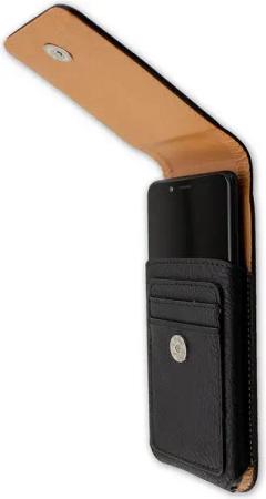 caseroxx Handytasche Sac de telephone pour Oppo A1 avec clip noir, Kreditkartenfächer (siehe Bilder)