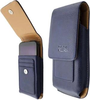 caseroxx Handytasche Sac de Blackview BV4900 / BV4900 Pro / BV4900s avec clip bleu, Kreditkartenfächer (siehe Bilder)