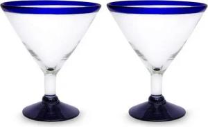 mitienda Cocktailglas Martini Gläser 2er Set, Mundgeblasenes Glas