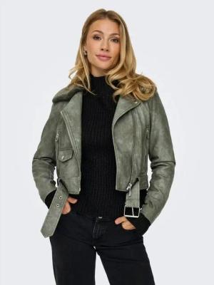 ONLY Lederimitatjacke ONLMACY WASHED BIKER CC OTW