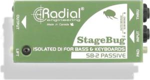 Radial Audio-Wandler, (StageBug SB-2 Passive DI Box, Studio Hardware, DI-Boxen), StageBug SB-2 - DI Box