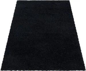 Stilvoll Günstig Hochflor-Teppich Teppich für den Flur oder Küche Unicolor - Einfarbig, Läufer, Höhe: 30 mm