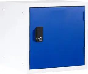 STIER Schließfachwürfel HxBxT 305x305x305 mm enzianblau