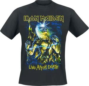 Iron Maiden T-Shirt - Live After Death - S bis 4XL - für Männer - Größe L - schwarz - Lizenziertes Merchandise!