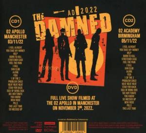 AD 2022 - Live in Manchester von The Damned - 2-CD & DVD (Limited Edition, Standard)
