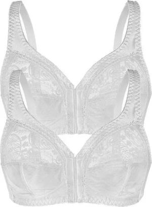 Sassa Set: Bügelloser BH 2er Sparpack Vorderverschluss BH (Spar-Set, 2-tlg) -