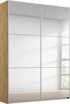rauch Schwebetürenschrank "Kleiderschrank Schrank Garderobe REFLECT", inkl. praktischer Innenausstattung mit viel Stauraum MADE IN GERMANY