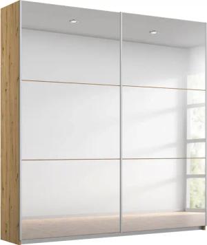 rauch Schwebetürenschrank "Kleiderschrank Schrank Garderobe REFLECT", inkl. praktischer Innenausstattung mit viel Stauraum MADE IN GERMANY
