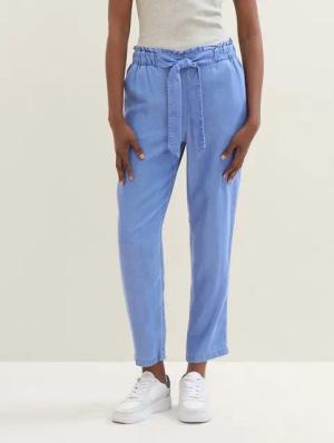 TOM TAILOR Denim Stoffhose Paperbag Hose
