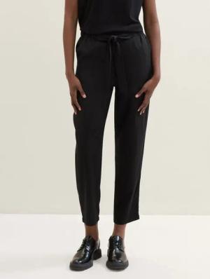 TOM TAILOR Denim Stoffhose Paperbag Hose mit TENCEL™ Lyocell