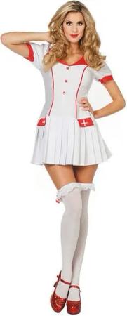 Wilbers Arzt-Kostüm Krankenschwester Kostüm Nurse Klinik Schwester Karneval Damen Outfit