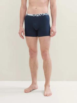 TOM TAILOR Boxershorts Mittellange Boxershorts aus Baumwolle im 4er-Pack (im Viererpack)
