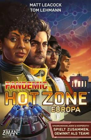 Asmodee Spiel Z-Man Games - Pandemic Hot Zone Europa