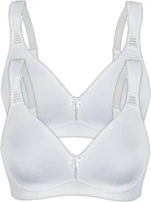 Sassa Set: Sport-BH 2er Sparpack Sport-BH ohne Bügel SPORTS BRAS (Spar-Set, 2-tlg) Stützfunktion