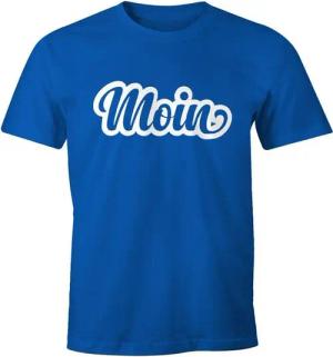 MoonWorks Print-Shirt Moin Herren T-Shirt Fun-Shirt mit Print