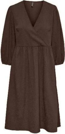 Pieces Maternity Midikleid Naima (1-tlg) Drapiert/gerafft