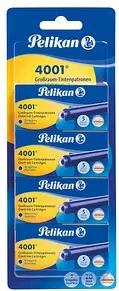 Pelikan 4001 Tintenpatronen für Füller königsblau 4x 5 St.