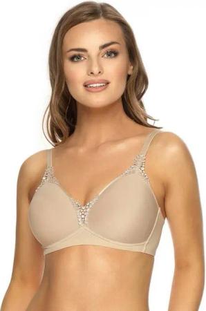 Viania Soft-BH 201414 (1-tlg) Serie Carola bügellos Spacercups Farbe Haut