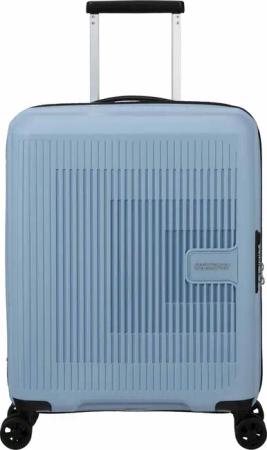American Tourister AeroStep Handgepäck 55cm erweiterbar Soho Grey