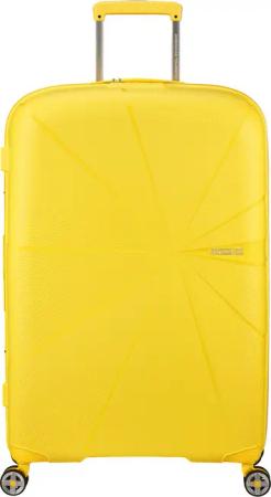 American Tourister StarVibe Trolley 77cm mit 4 Rollen, Erweiterbar + GRATIS HOTELGUTSCHEIN Electric Lemon