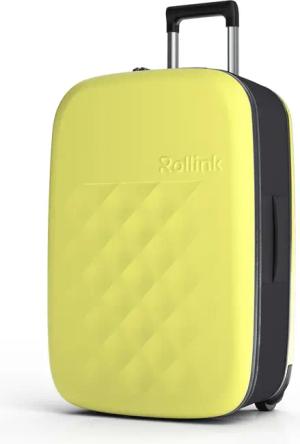 Rollink Flex Vega II 26" Medium Check-In Suitcase Yellow Iris