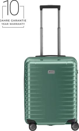 TITAN LITRON 4-Rollen Kabinentrolley 55 cm + Gratis Hotelgutschein Traubengrün