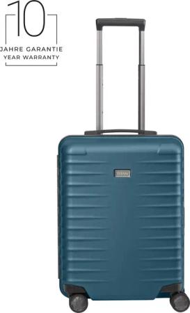 TITAN LITRON FRAME 4-Rollen Kabinentrolley 55 cm + Gratis Hotelgutschein Petrol