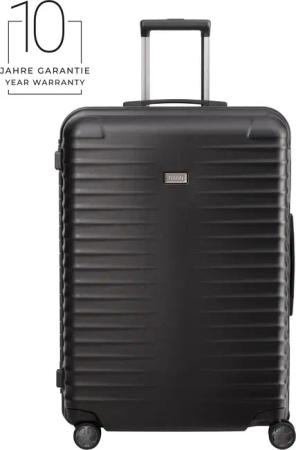 TITAN LITRON FRAME 4-Rollen Trolley L 75cm + Gratis Hotelgutschein Schwarz