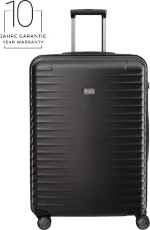 TITAN LITRON 4-Rollen Trolley L 75 cm + Gratis Hotelgutschein Schwarz