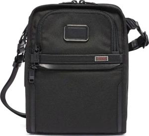 Tumi Alpha 3 Organizer-Umhängetasche aus Ballistic Nylon + GRATIS HOTELGUTSCHEIN black