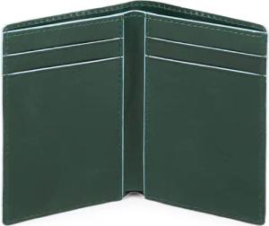 Piquadro Blue Square Kreditkartenhalter verde foresta