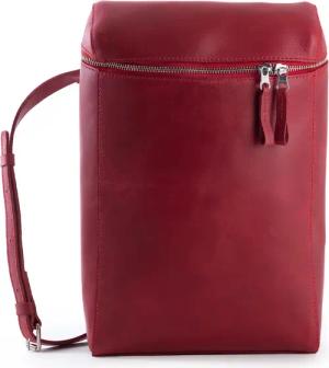 Harold&#039;s Box Schultertasche/Rucksack Omega hochkant rot