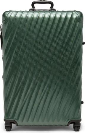Tumi 19 Degree Aluminium Aufgabekoffer für längere Reisen 77,5 cm + Gratis Hotelgutschein Texture Forest Green