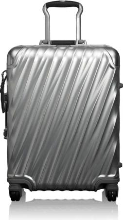 Tumi 19 Degree Aluminium Handgepäck Continental 56 cm + Gratis Hotelgutschein Silver