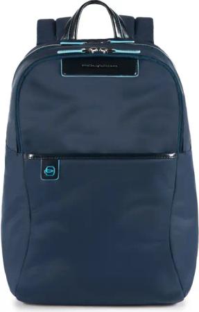 Piquadro Celion Rucksack mit herausnehmbarer PC-, iPad®Pro/iPad®mini-Hülle mit Orga-Fächern blau