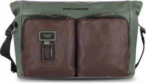 Piquadro Harper Fahrrad Laptopkuriertasche mit iPad®Pro 12,9"-Fach green/dark brown