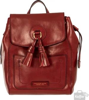 The Bridge Santacroce Rucksack red currant/gold
