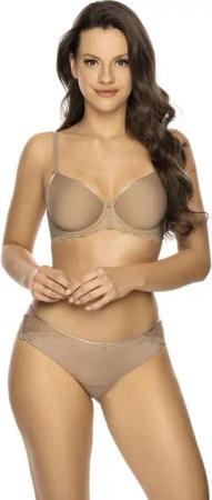 Viania Bügel-BH 204461 (1-tlg) Bügel-BH Leni T-Shirt BH vorgeformte Spacercups Farbe Haut