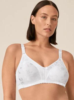 Naturana Minimizer-BH mit dezent glänzendem Floraldruck