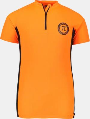 Fahrrad-Trikot, Große Größen, Herren, orange, Größe: XXL, Polyester, JP1880