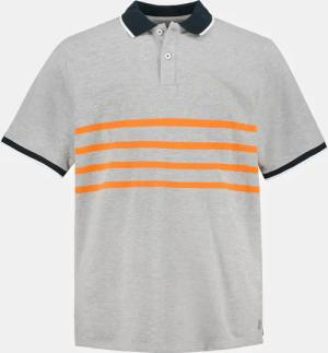 Poloshirt, Große Größen, Herren, grau, Größe: L, Baumwolle/Viskose, JP1880