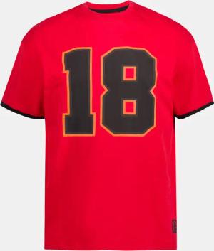 T-Shirt, Große Größen, Herren, rot, Größe: XXL, Baumwolle, JAY-PI