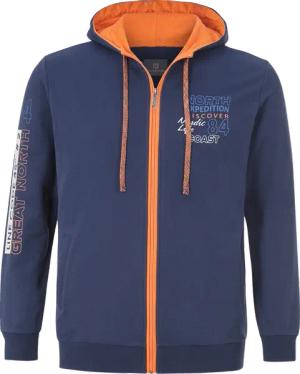 Sweatjacke RODERICH Jan Vanderstorm dunkelblau