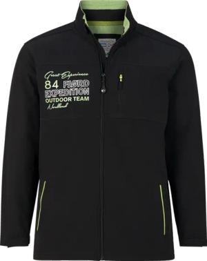Softshelljacke TEEMU Jan Vanderstorm schwarz